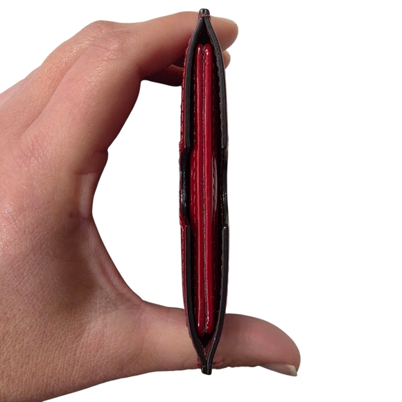 Vintage Coach Leather Double - Sided Mirror w/ Case 1990s - Picture 7 of 9